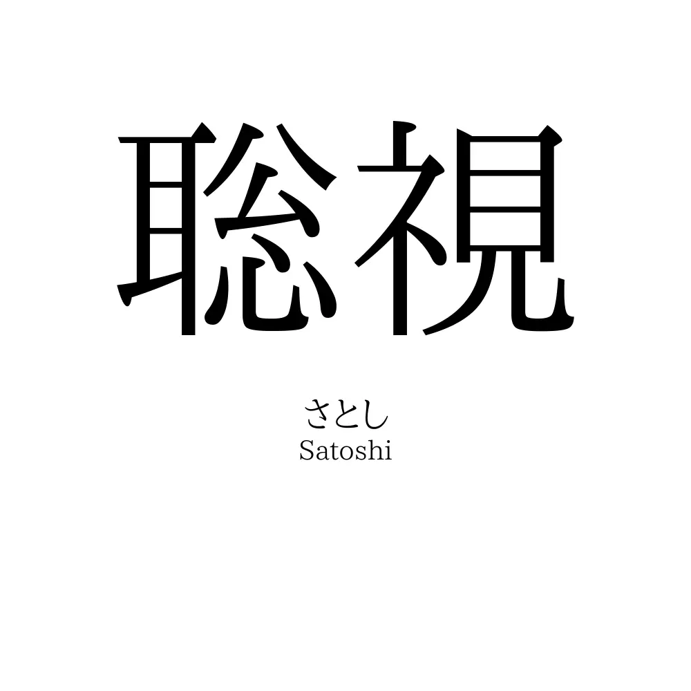 聡視