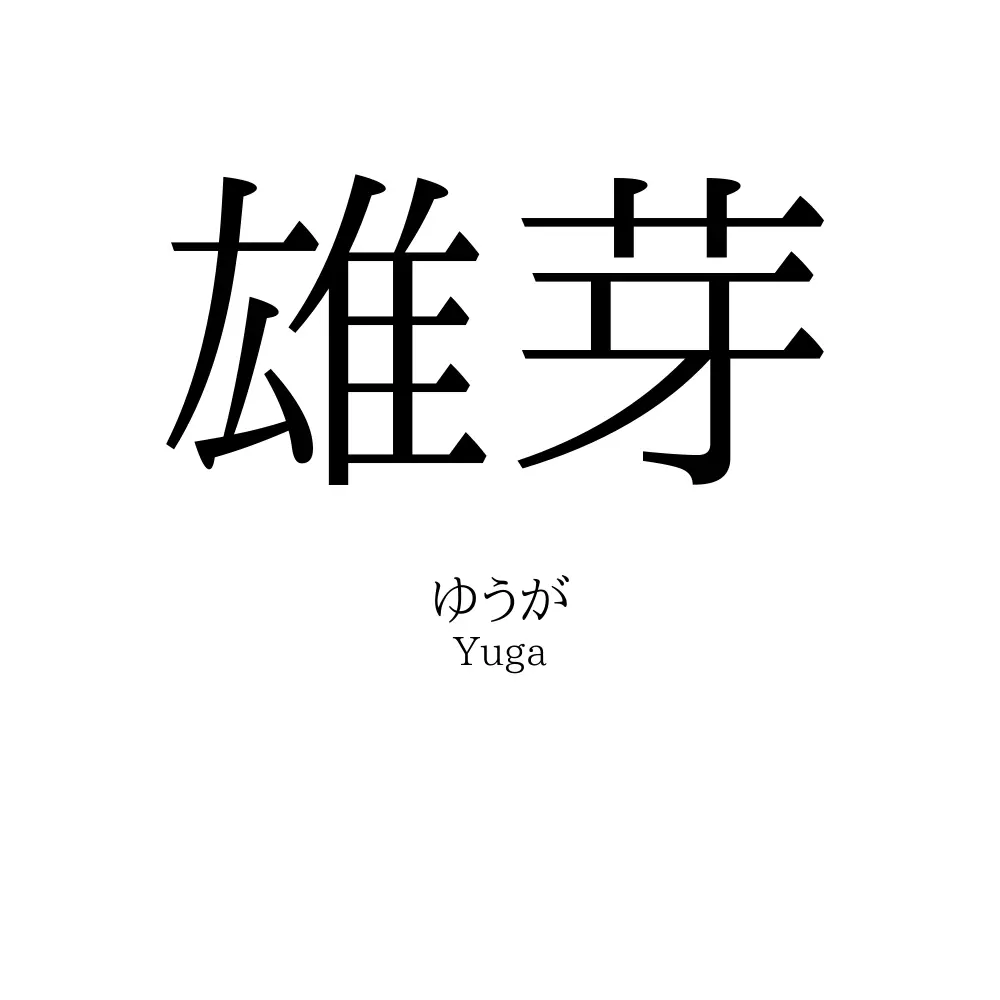 雄芽