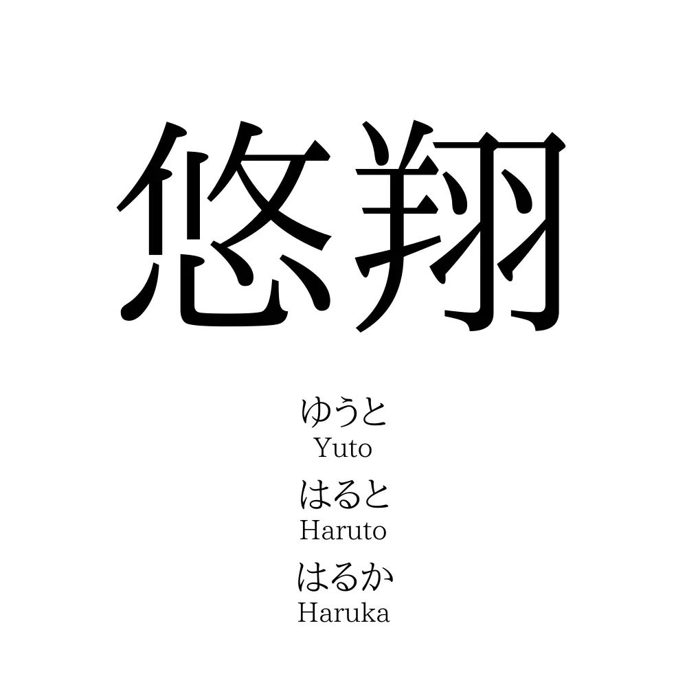 悠翔 名前の意味 読み方 いいねの数は 名付けポン