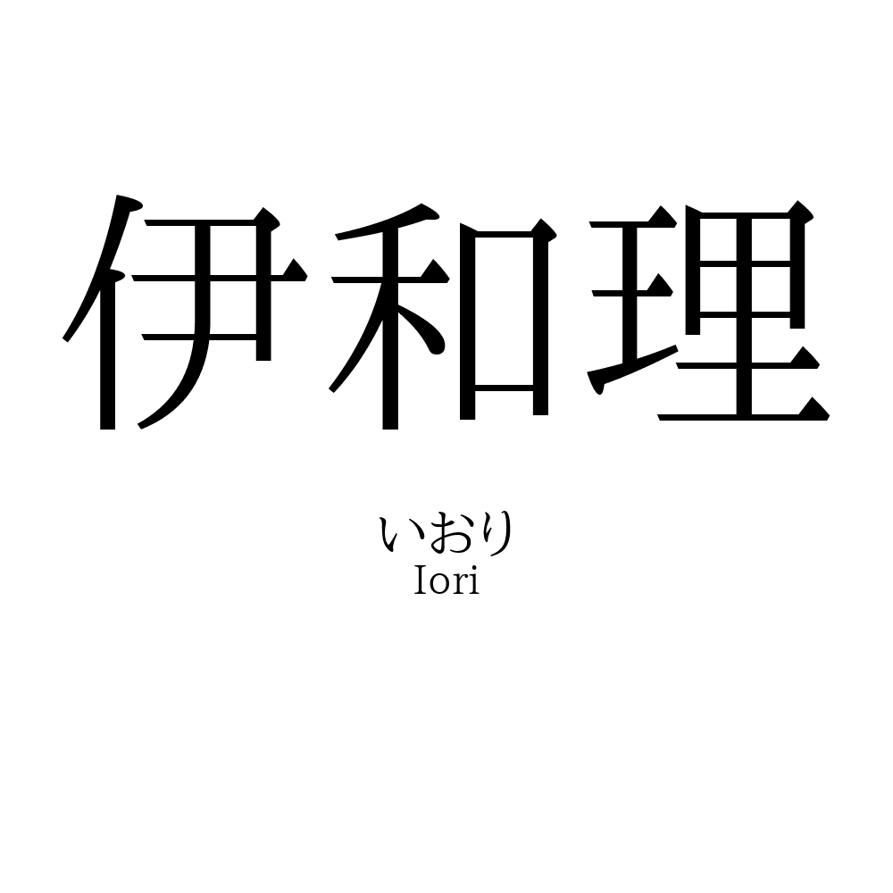 伊和理