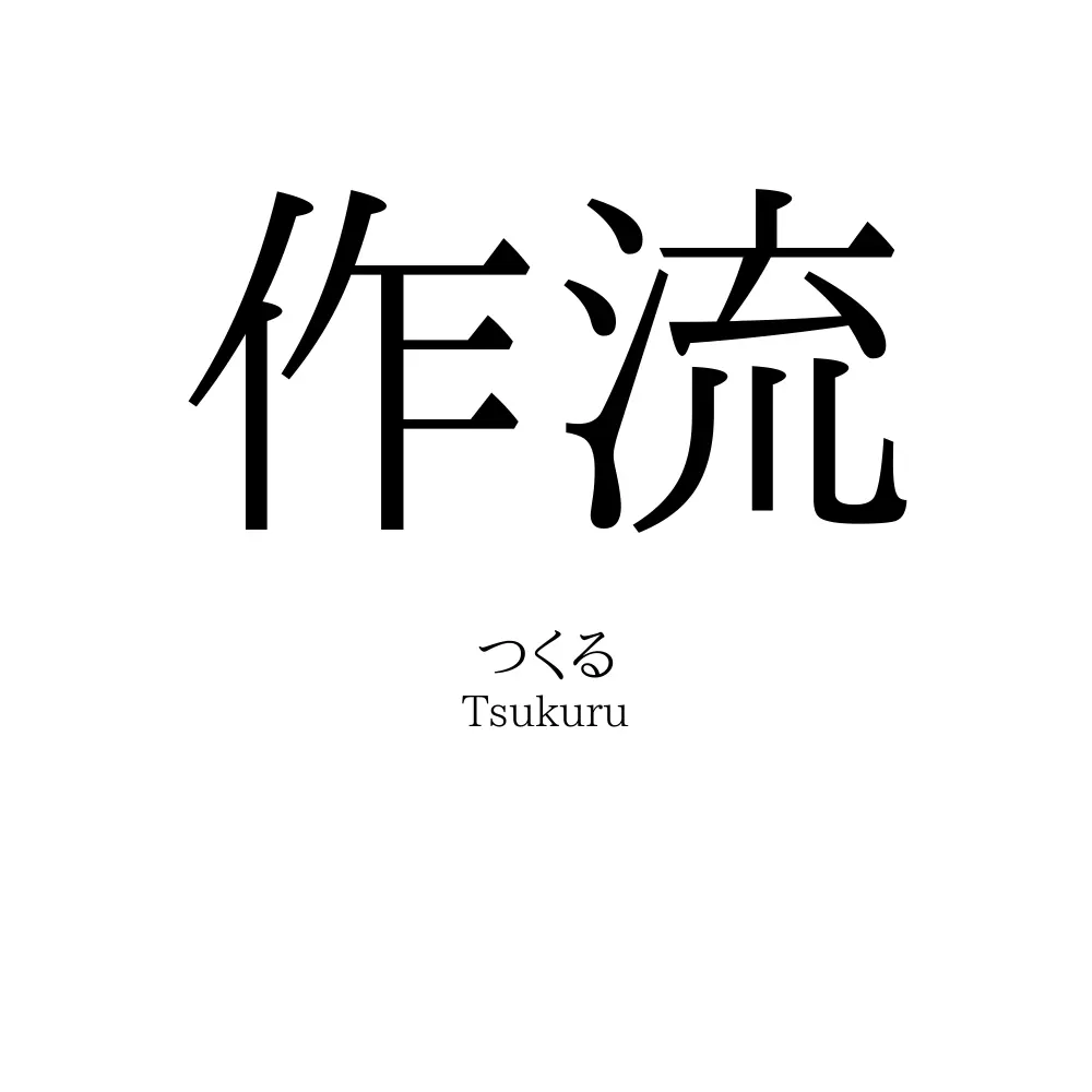 作流