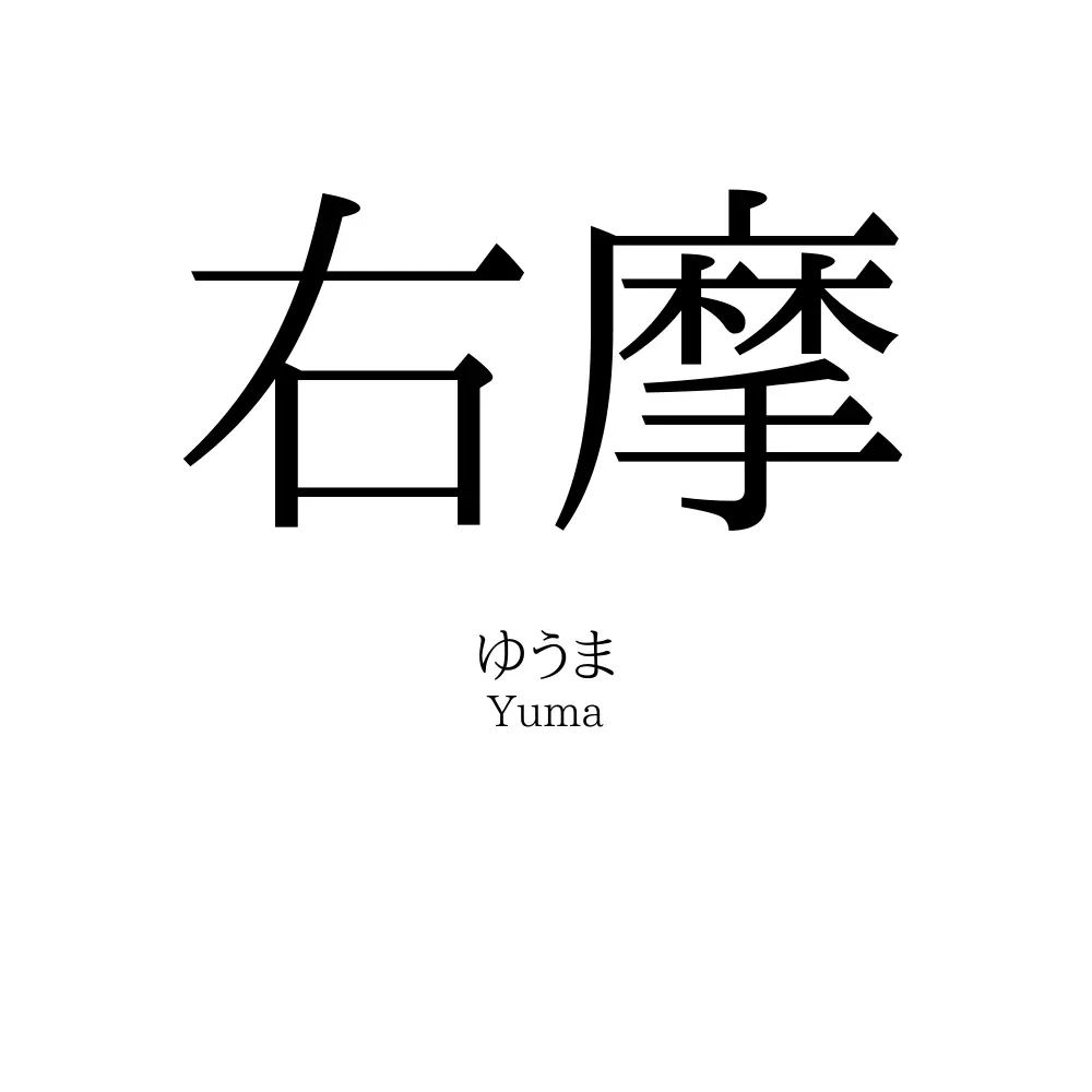 右摩