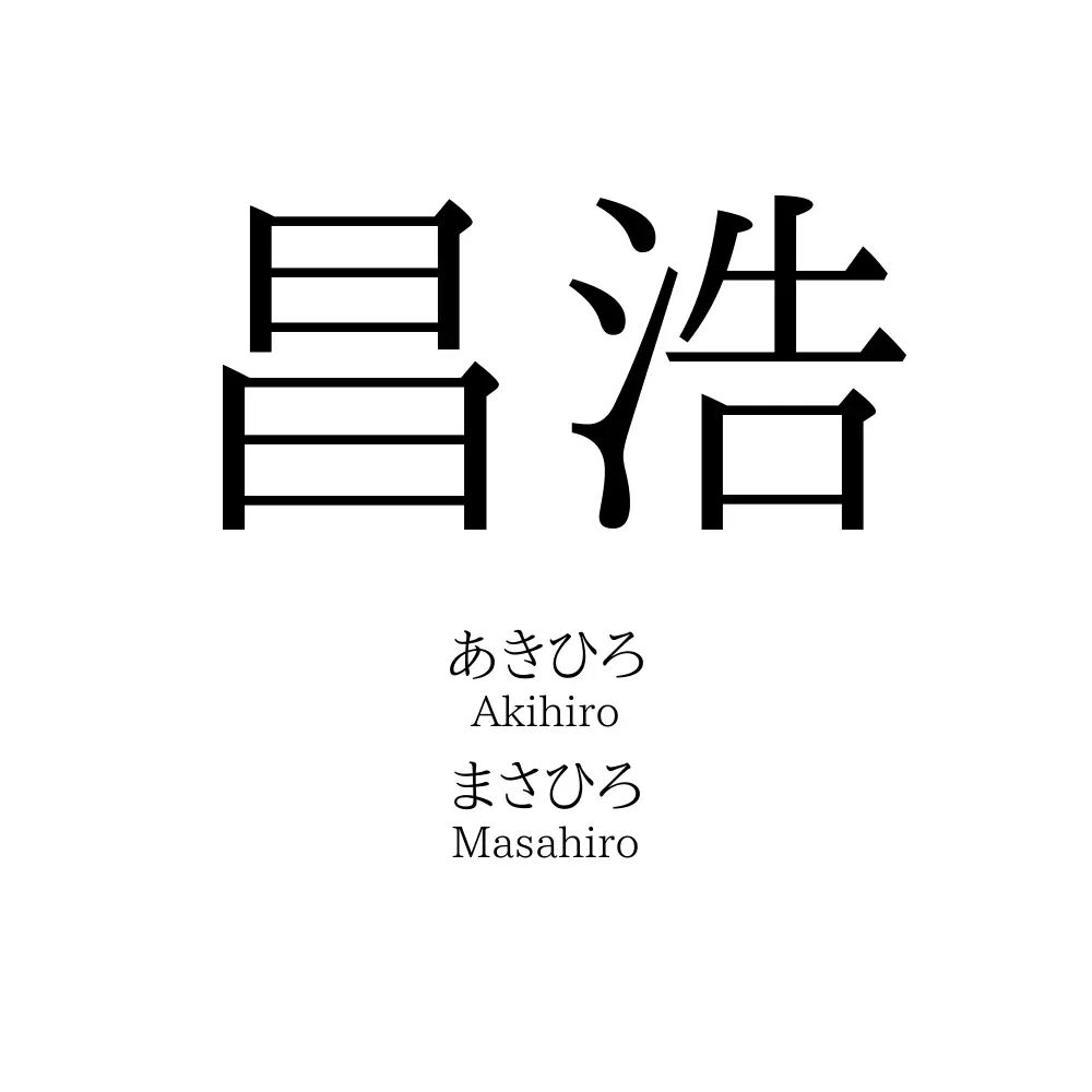 昌浩
