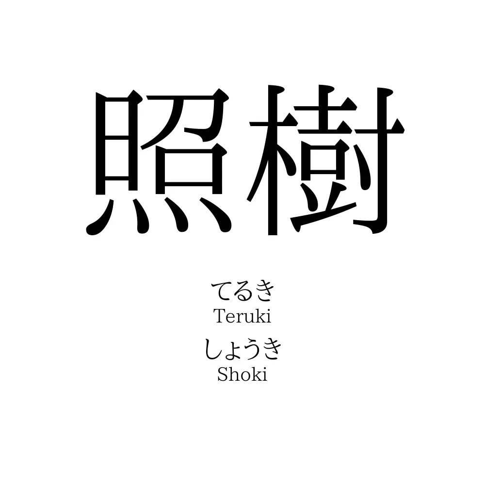 照樹