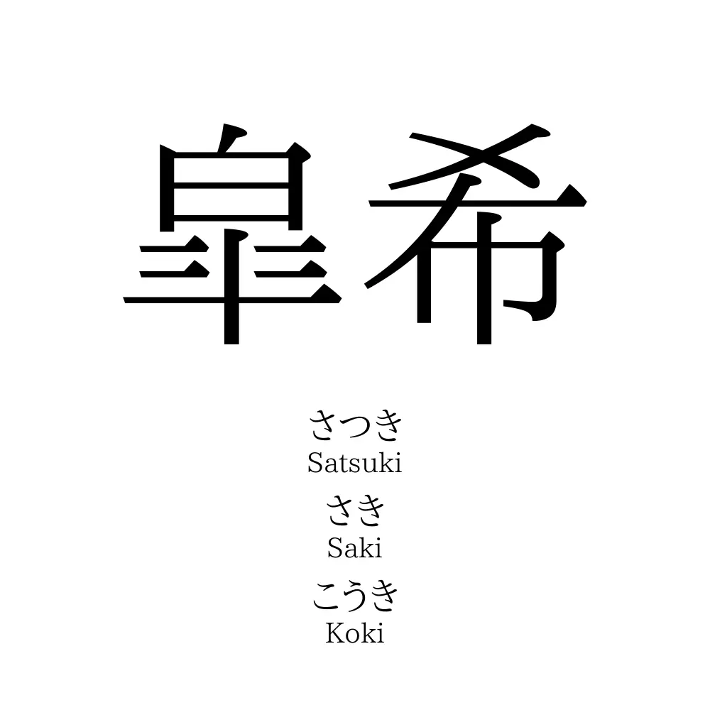 皐希