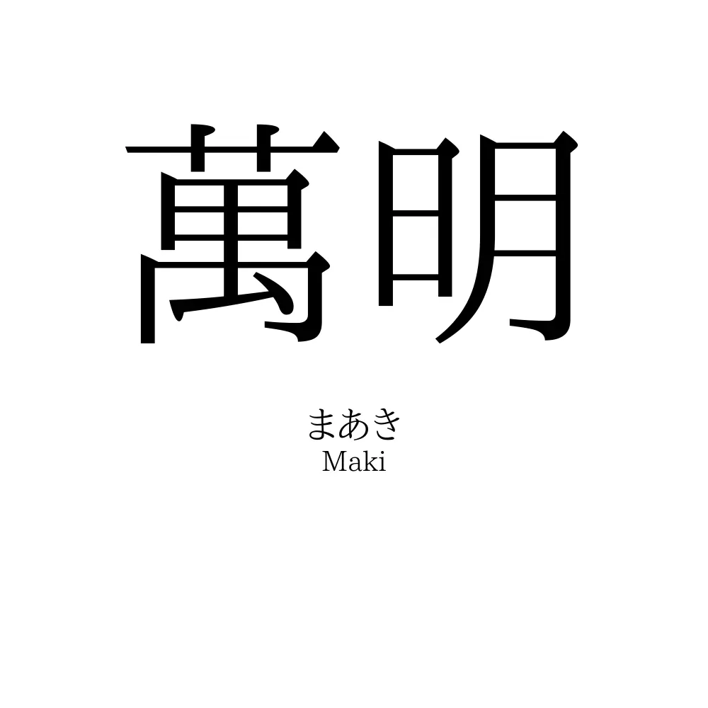 萬明