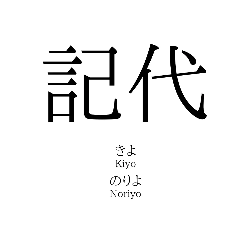 記代